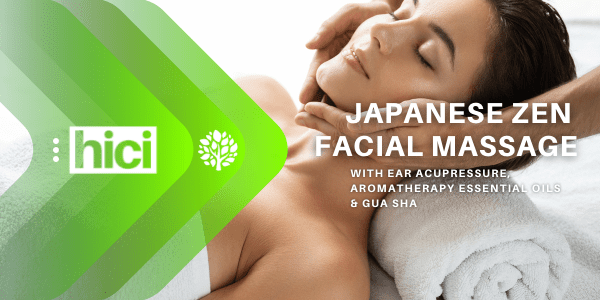The Art of Japanese Zen Facial Massage with Ear Acupressure, Aromatherapy Essential Oils and Gua Sha